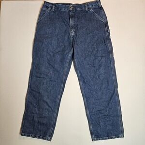 Carhartt B13 DPS Jeans 40x32 Original Dungaree Fit Blue Denim Carpenter Workwear